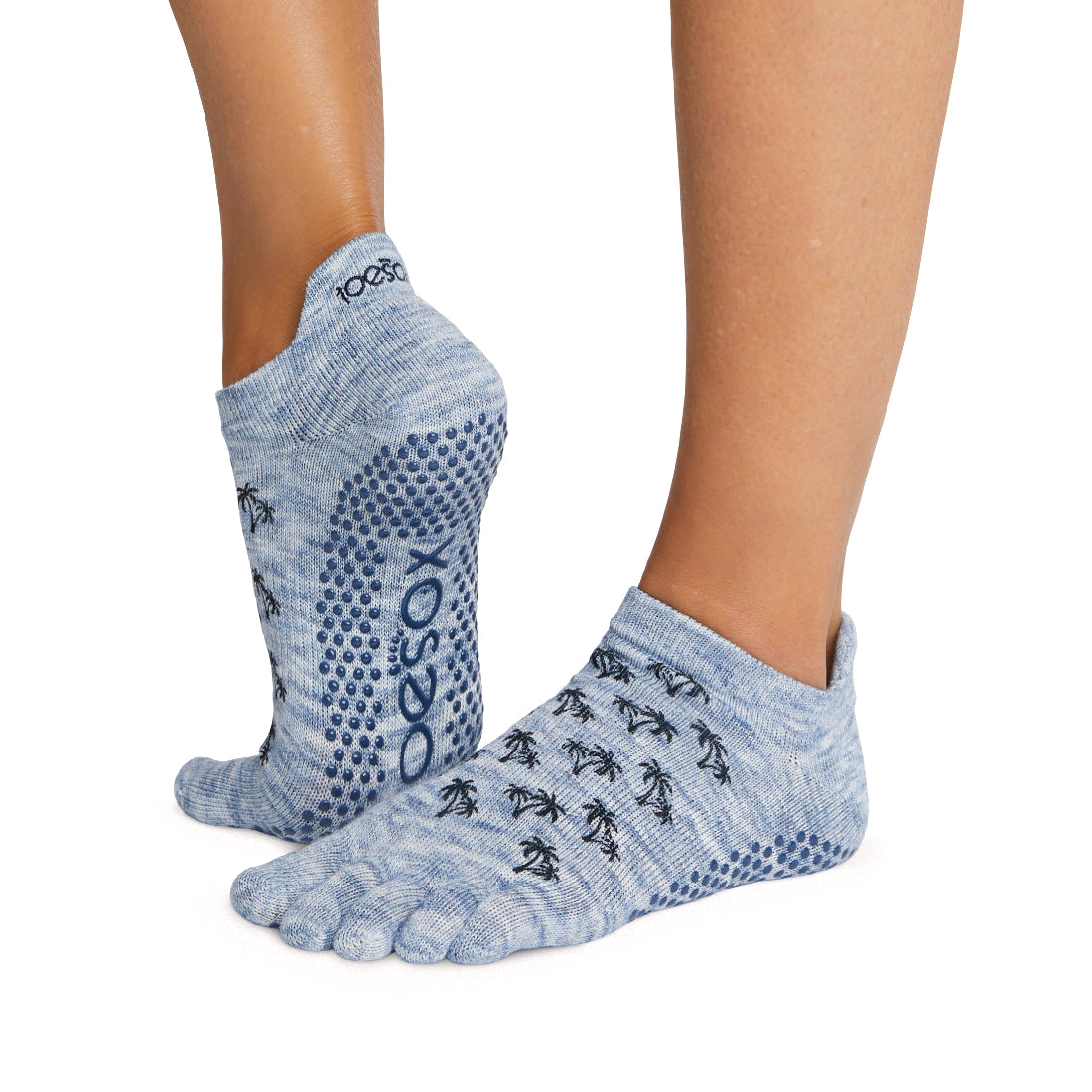 ToeSox - Full Toe Low Rise Grip Socks - SPRING 2024