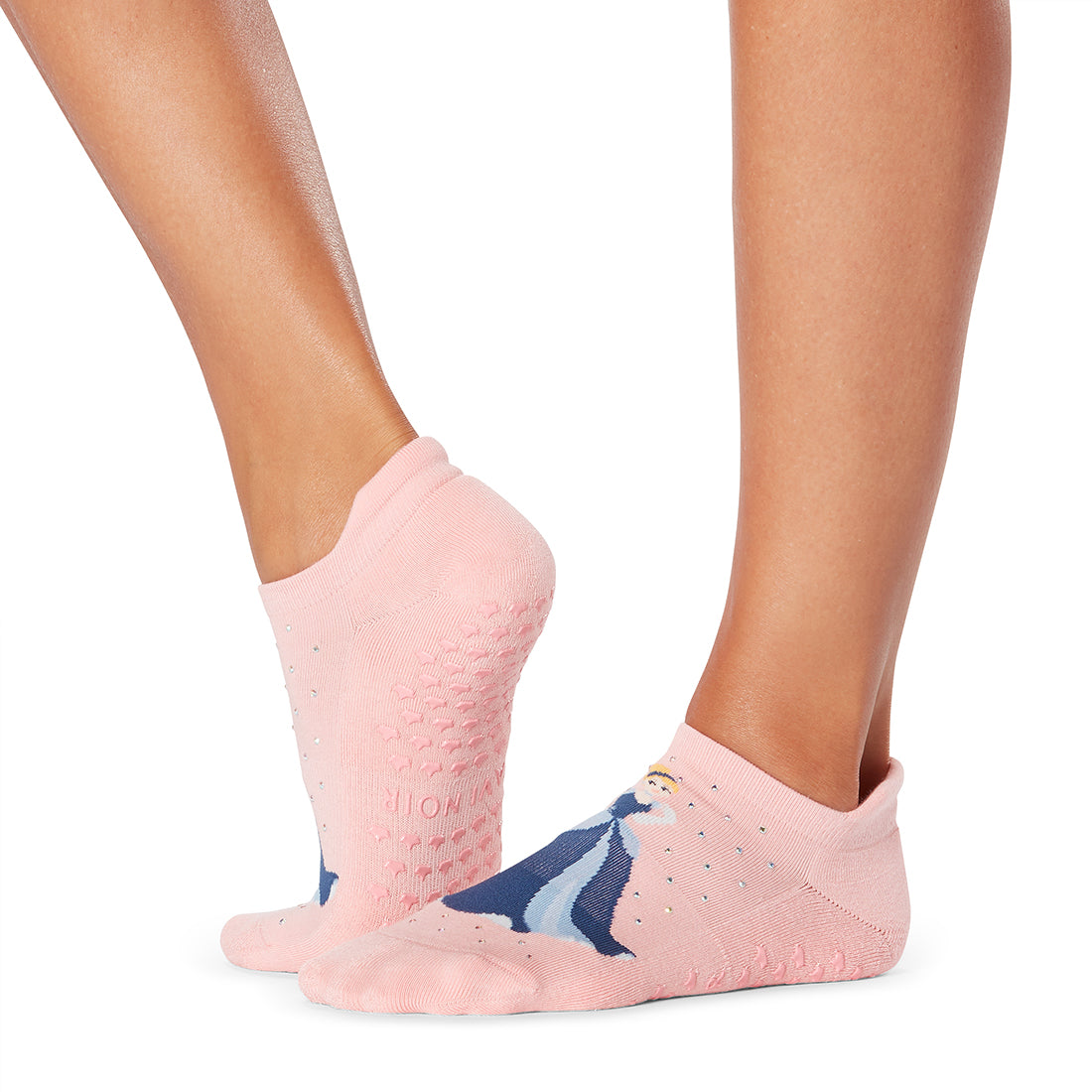 Tavi Noir Savvy Calcetines De Yoga Sin Deslizamiento – Algodón Orgánico Con Agarre Estelar Para Barre, Pilates Y Dance | Unisex Adulto