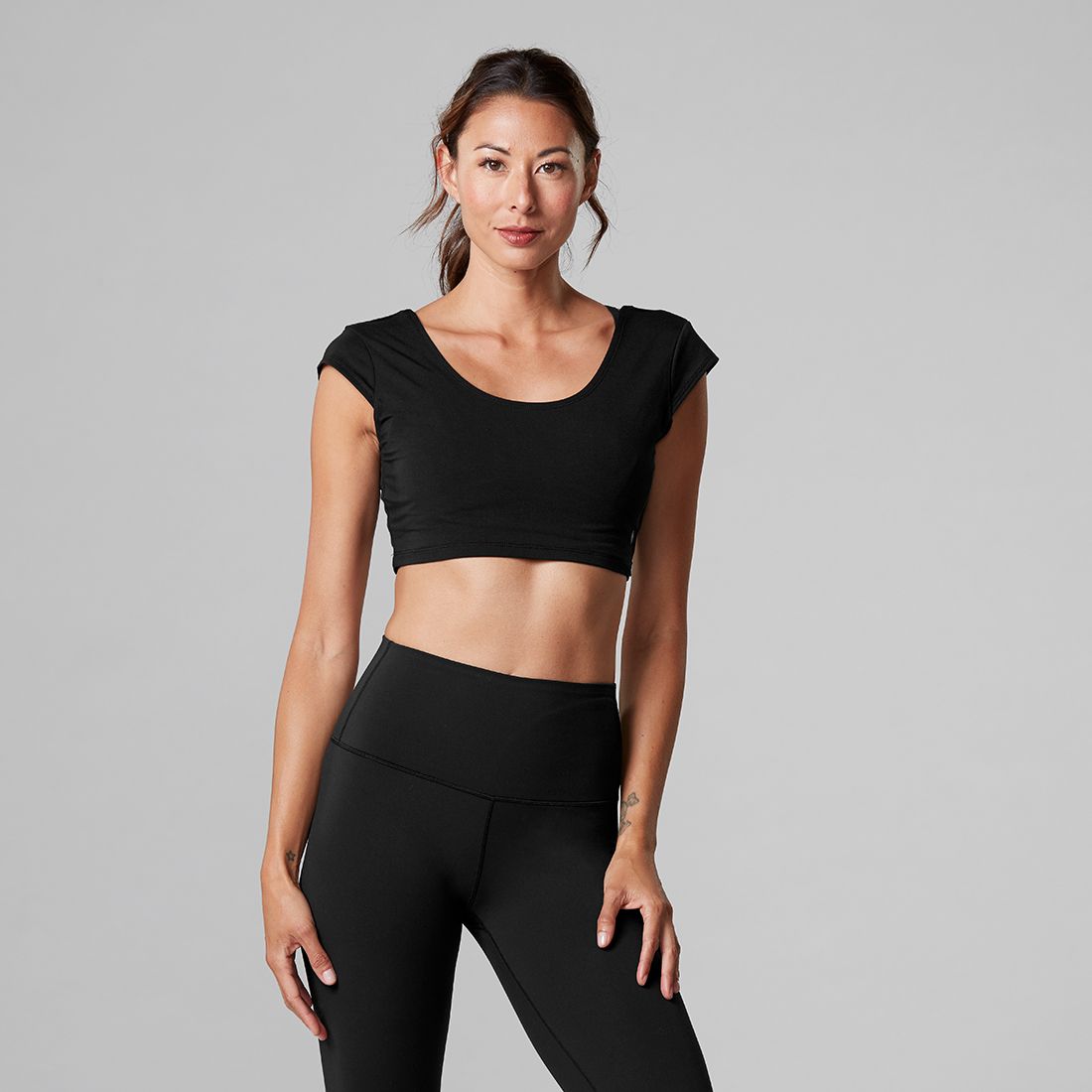 Tavi Noir - Crop Cap Sleeve Top